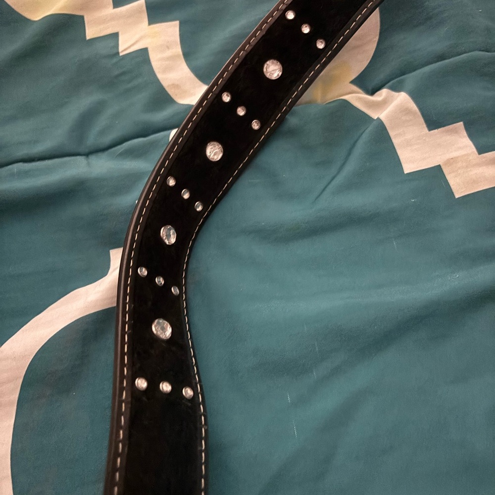 Black Belt with Silver Studs